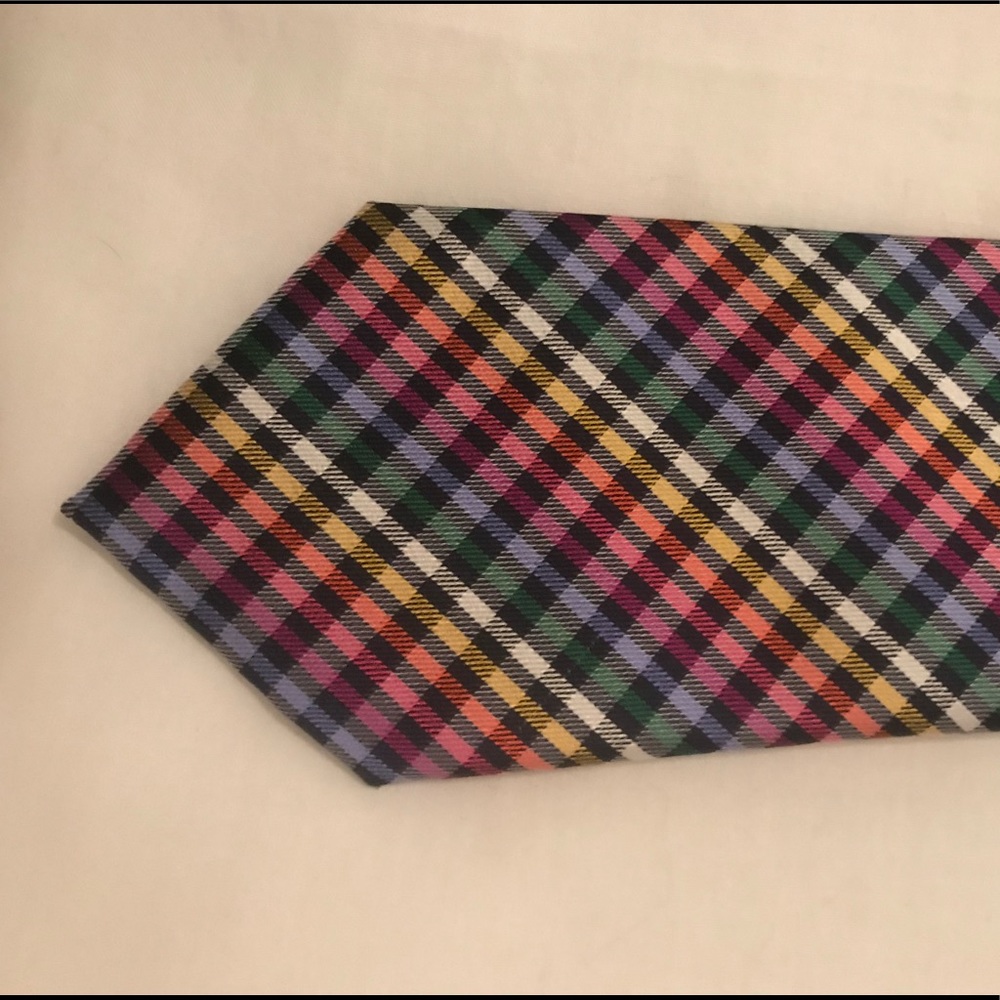 Charles Tyrwhitt Gingham Check Multicolor Tie